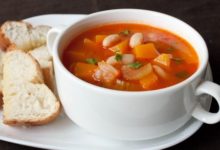 Фото - Овощной суп с тыквой и фасолью