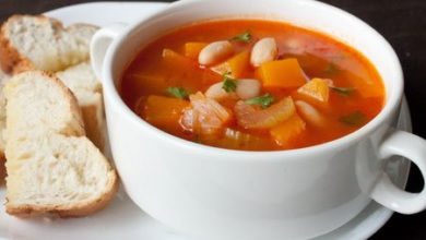 Фото - Овощной суп с тыквой и фасолью