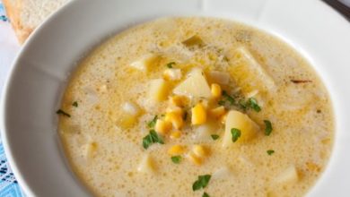 Фото - Сливочный суп с картофелем и кукурузой